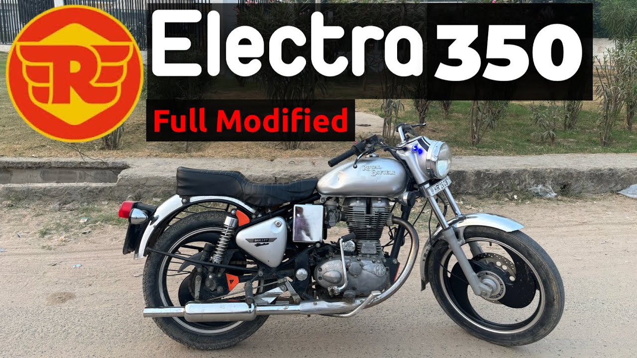 Royal Enflied Electra 350 ❤️‍🔥Full modified Alloy  Silencer Sound😱 | Better than classic 350 |