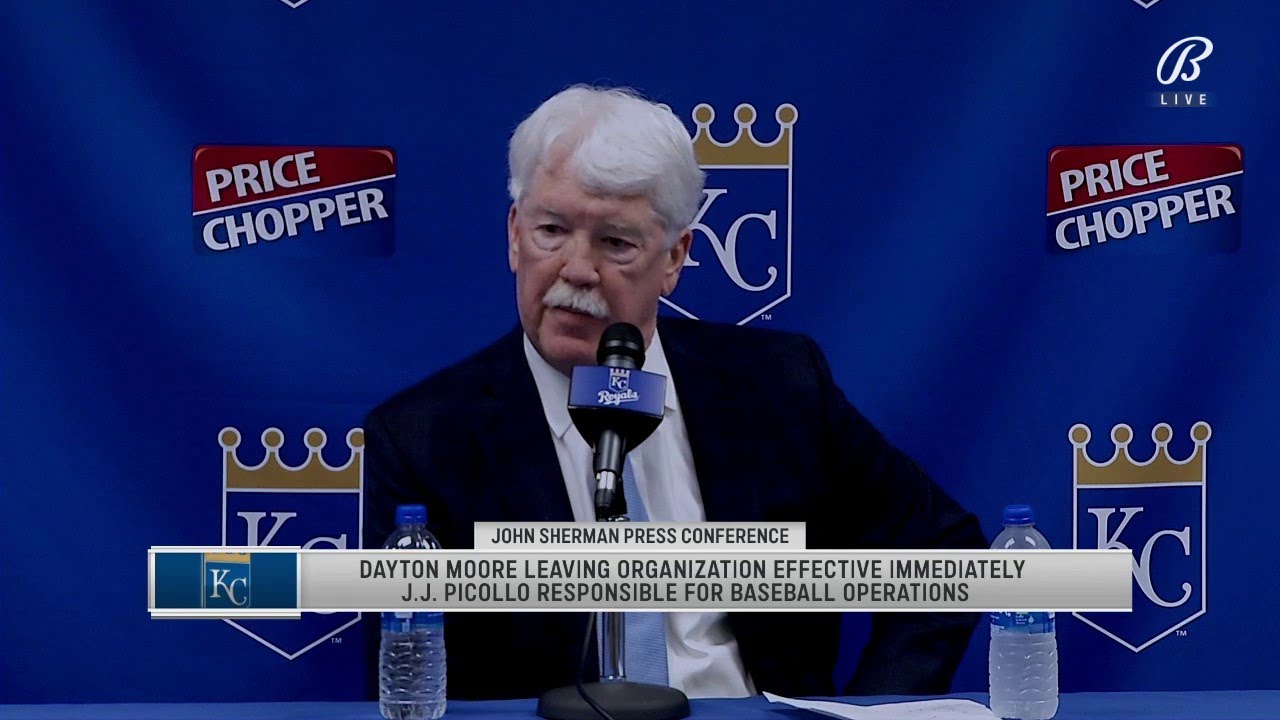 John Sherman on J.J. Picollo replacing Dayton Moore: 'It's time for change'