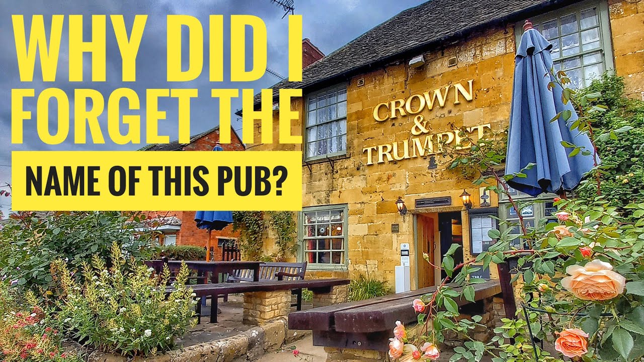 Pub meal in the Crown & Trumpet Broadway 