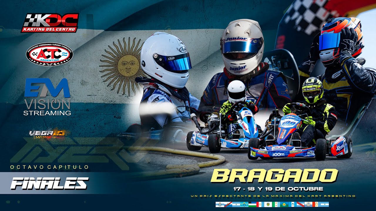 FINALES  -  KARTING DEL CENTRO  -  BRAGADO - FECHA #8