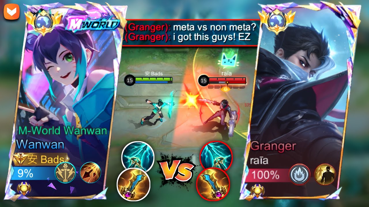 GLOBAL WANWAN vs. META GRANGER IN IMMORTAL RANKED!! (TUTORIAL 100% EFFECTIVE)