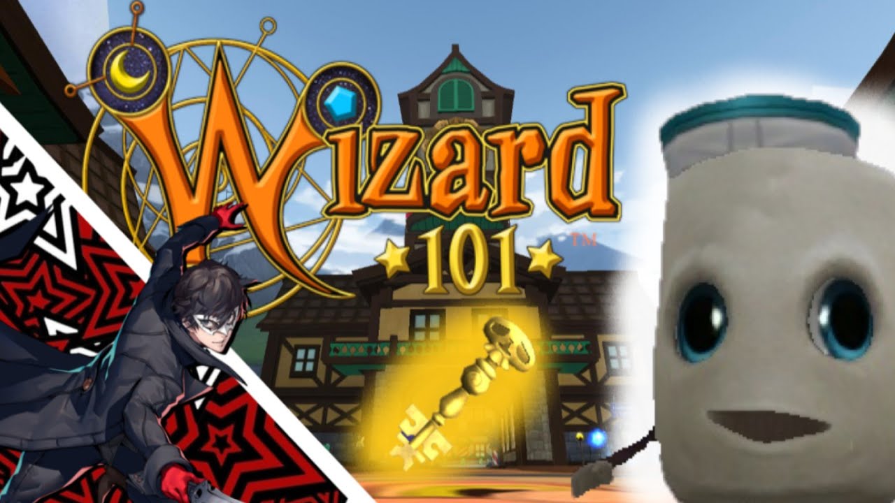 [Wizard101] Stay-Puffed Marshfellow Boss In Persona 5 Style | Gold Skeleton Key