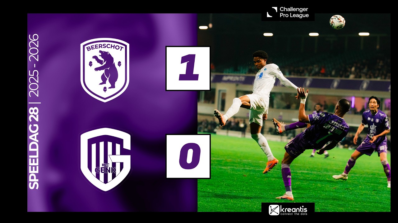 HIGHLIGHTS | K. BEERSCHOT V.A. - JONG GENK 1-0 (06/03/2026)