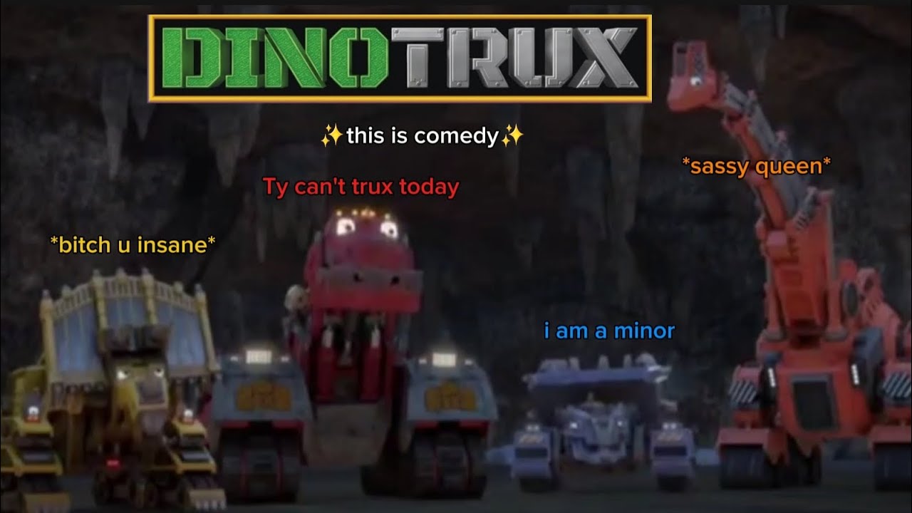 Dinotrux being Dinotrux for 3 minutes