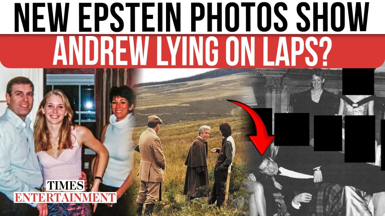 Andrew&rsquo;s Unsettling NEW Photos In Epstein Files OUT: Disgraced Former Duke Rests on Multiple Laps