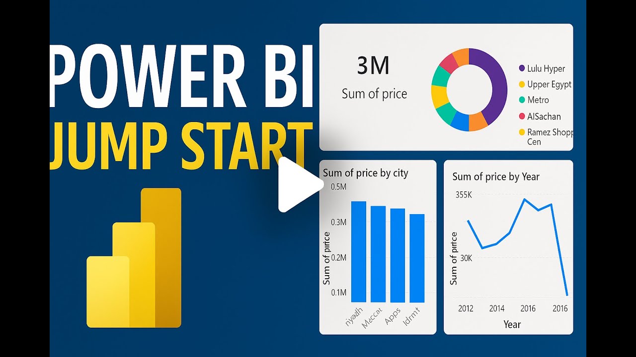 Power BI jump start | افهمها بسرعة