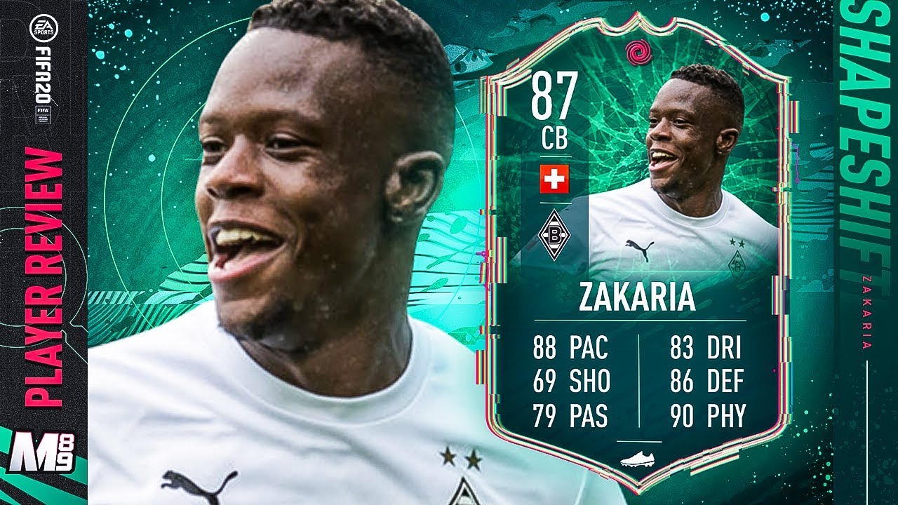 SHAPESHIFTER ZAKARIA PLAYER REVIEW | 87 SHAPESHIFTER ZAKARIA REVIEW | FIFA 20 Ultimate Team