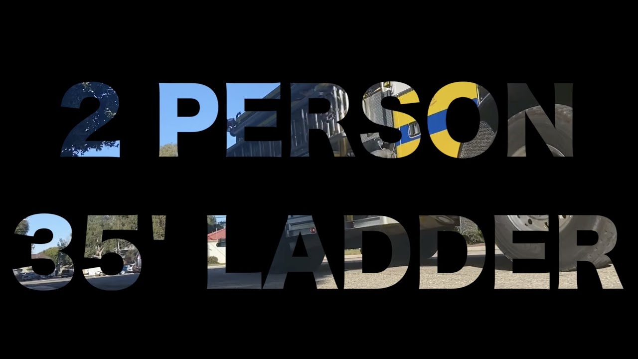 2 Person 35' Ladder - Engine