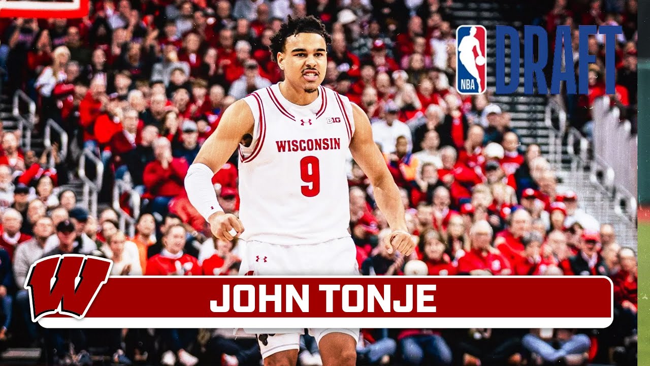 2025 NBA DRAFT HIGHLIGHTS: G John Tonje | Wisconsin Basketball