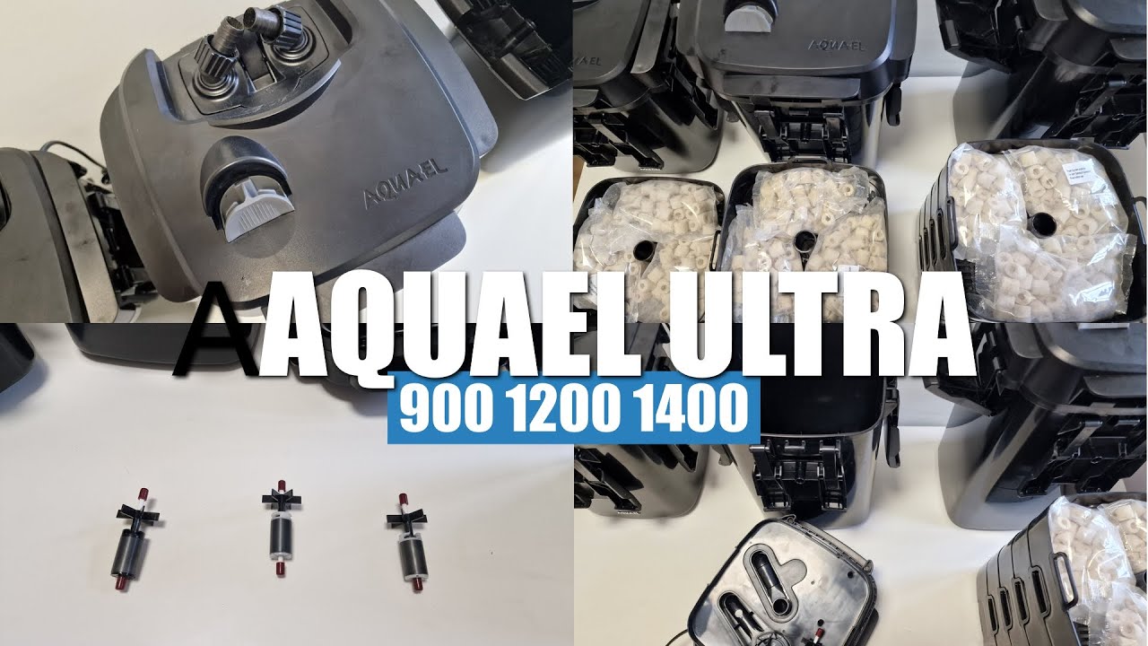 Aquael Ultra 900 1200 1400 Filtry Zewnętrzne - Unboxing & Test