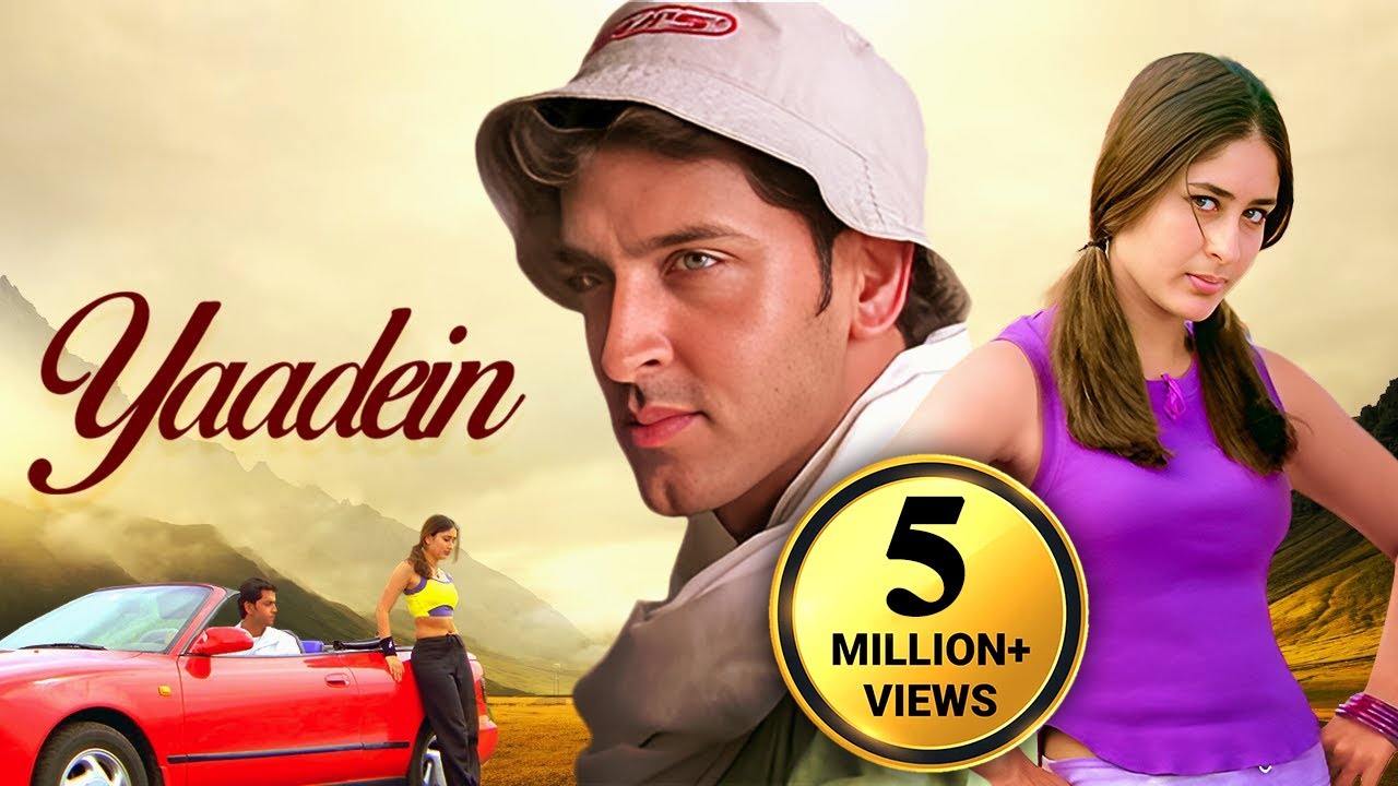 Kareena Kapoor Romantic Superhit Movie | YAADEIN Hindi Full Film | Jackie Shroff, Hrithik Roshan