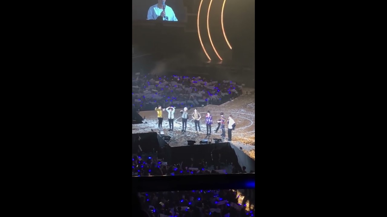 180331 [low quality] SS7@taiwan day1 ending ment
