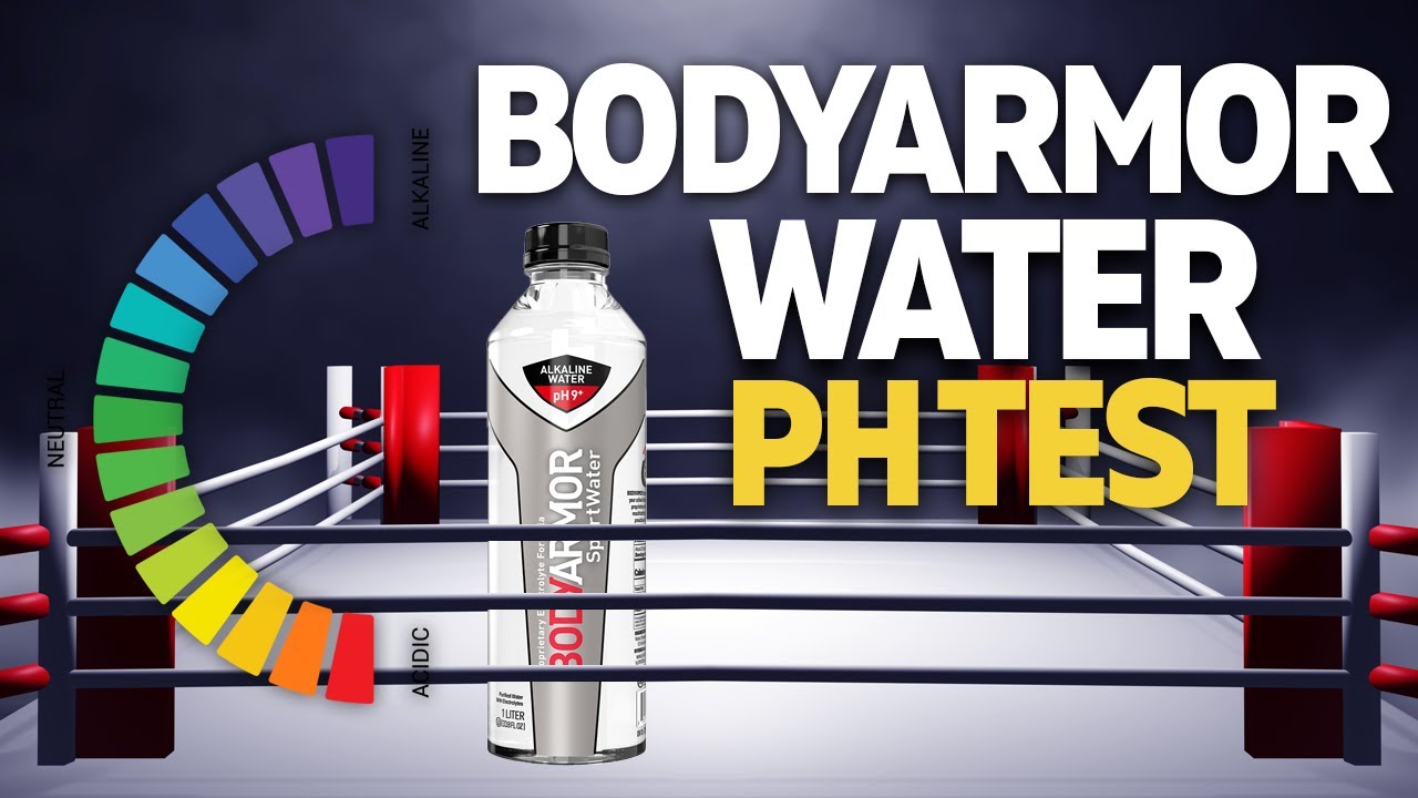 Body Armor PH Test...Is this the best water For Your Health?