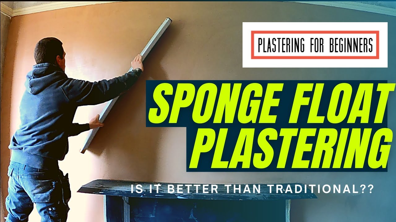 Is it BETTER than Traditional Plastering?? Sponge Float Plastering...Revisited!