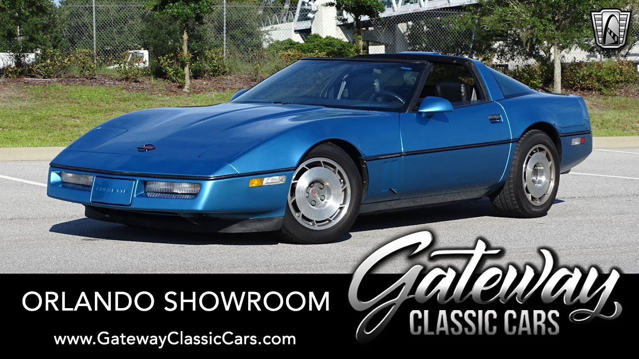 1987 Chevrolet Corvette Targa Top For Sale Gateway Classic Cars Orlando #1753