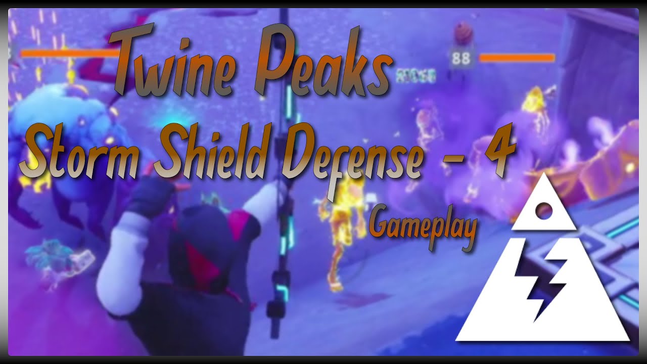 TWINE PEAKS Storm Shield Defense 4 &mdash; Игровой процесс // Fortnite: Сражение с Бурей