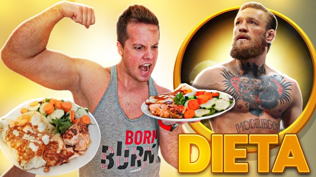 24H COMENDO COMO O CONOR MCGREGOR ! *lutador UFC*