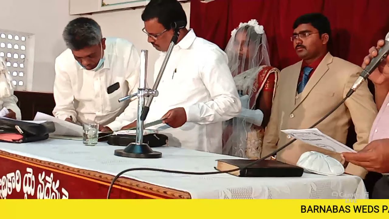 BARNABAS WEDS PADMA// REHOBOTH PRAYER HOUSE//SATTENAPALLI