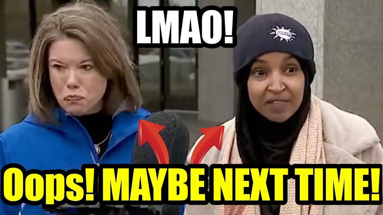 Watch Ilhan Omar Gets FURIOUS After ICE Beats Her to It🤣
