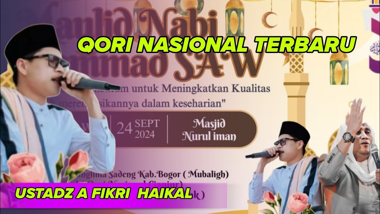 QORI NASIONAL USTADZ A FIKRI HAIKAL