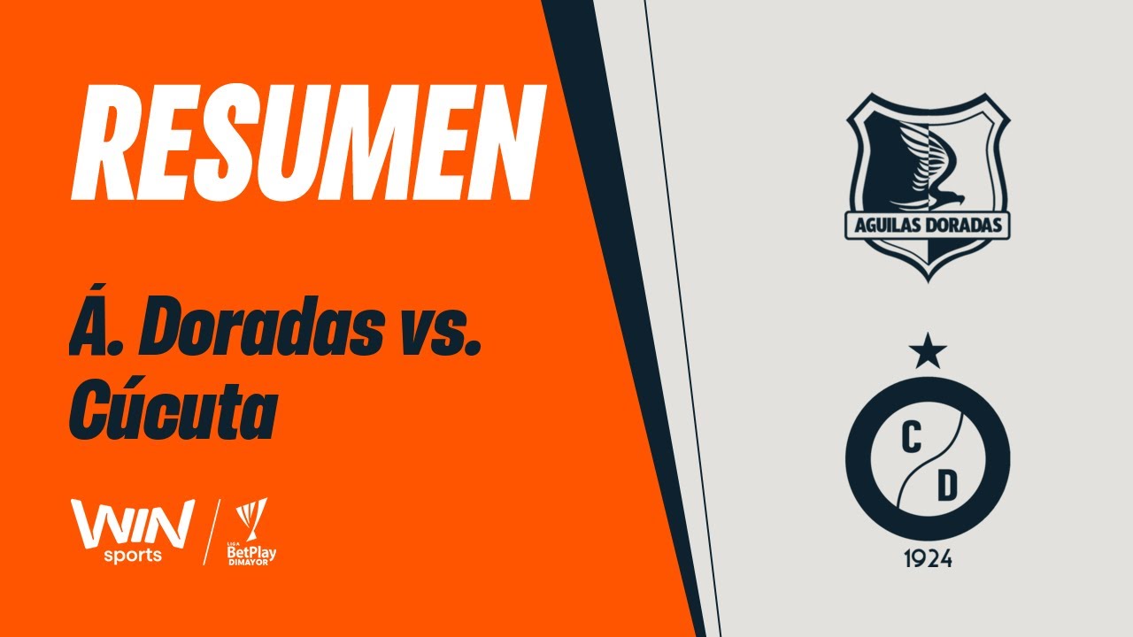 Águidas Doradas vs. Cúcuta (resumen y goles) | Liga BetPlay Dimayor 2026-1 | Fecha 5
