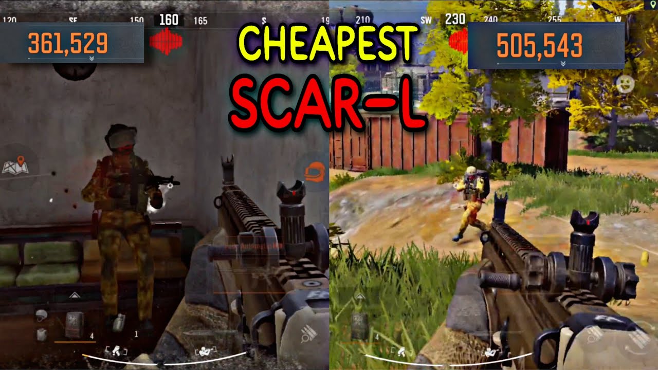 Default Scar-L vs t5 guys in farm lockdown | Arena Breakout