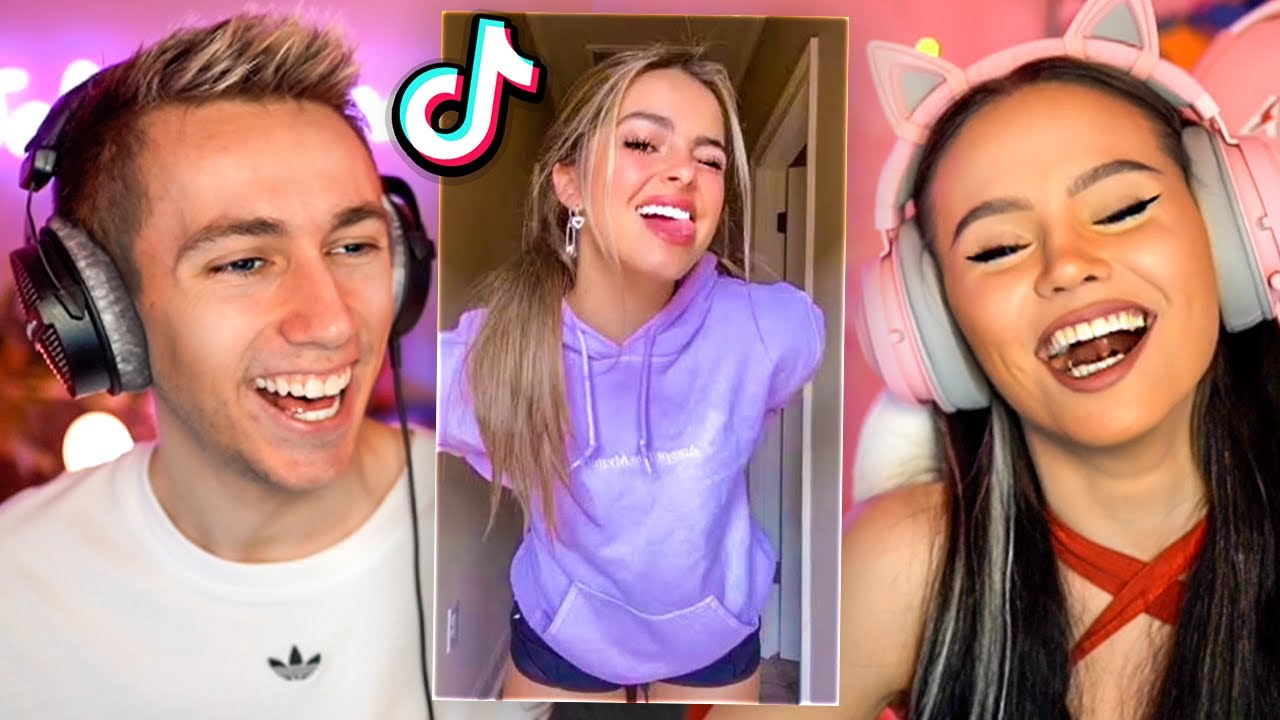 REACTING TO THE FUNNIEST TIKTOKS WITH TALIA