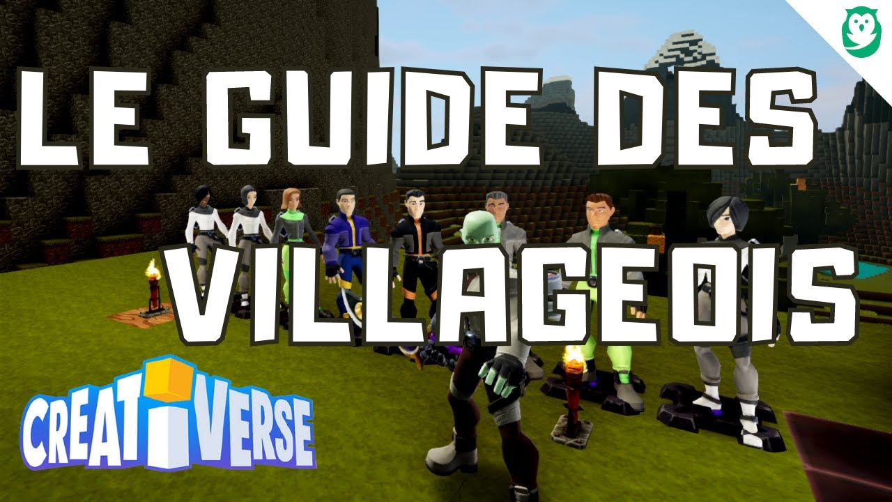 Guide complet villageois programmable - Tutos Creativerse