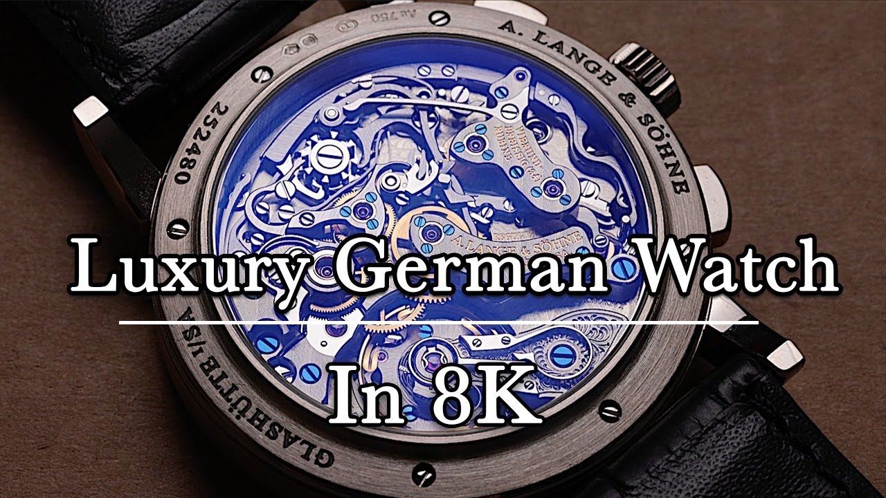 (Op.188) 8K UHD| Luxury German Watches Under Professional Macro Lens -- A. Lange & Söhne