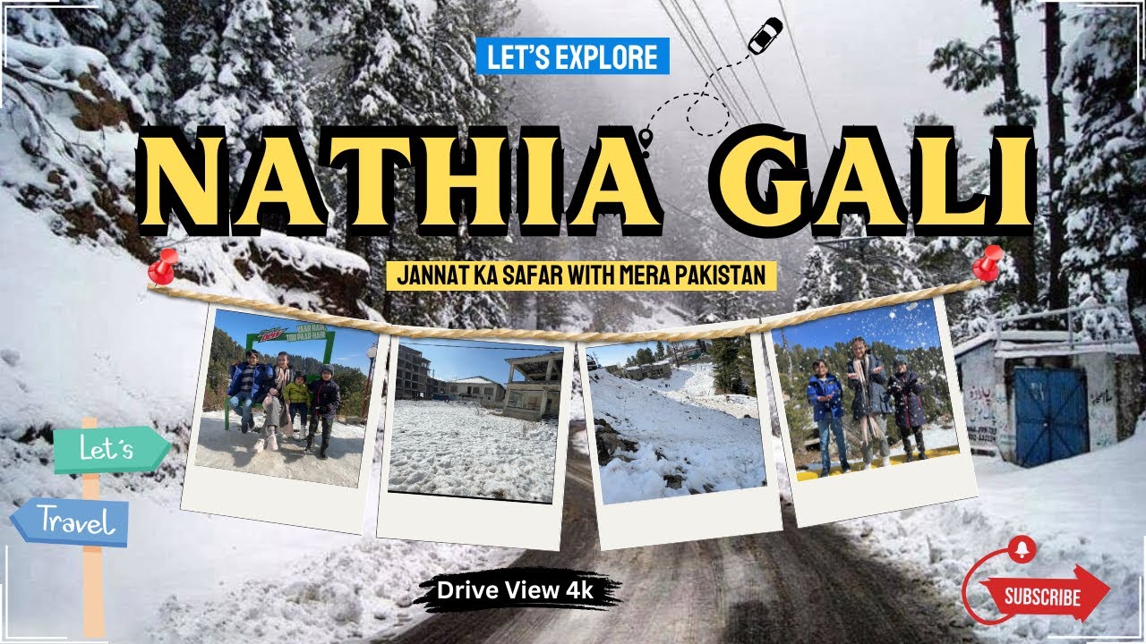 Nathia Gali Drive View | Jannat Ka Safar in Northern Pakistan 🇵🇰