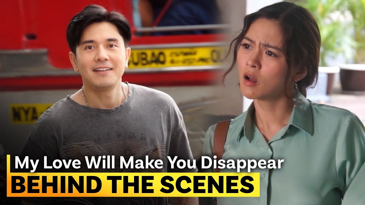 Jolo meets Sari after work | Behind the Scenes | ‘My Love Will Make You Disappear’