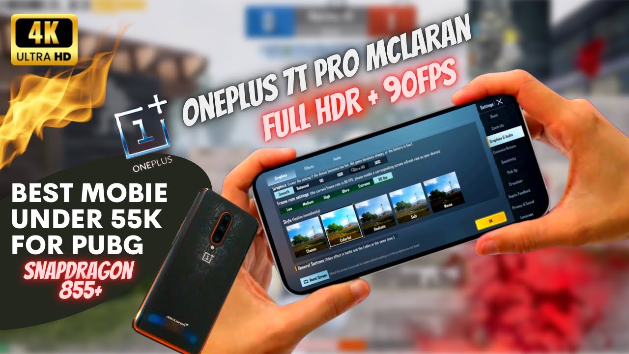 OnePlus 7T Pro McLaren Pubg Test, Graphics and Battery Test | OnePlus 7t Pro McLaren Bgmi Test 2023