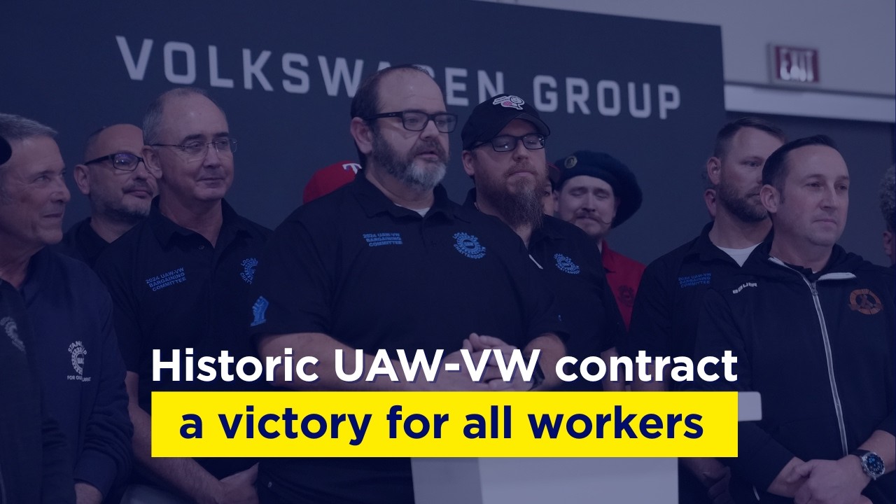 Breakthrough victory for Southern Autoworkers