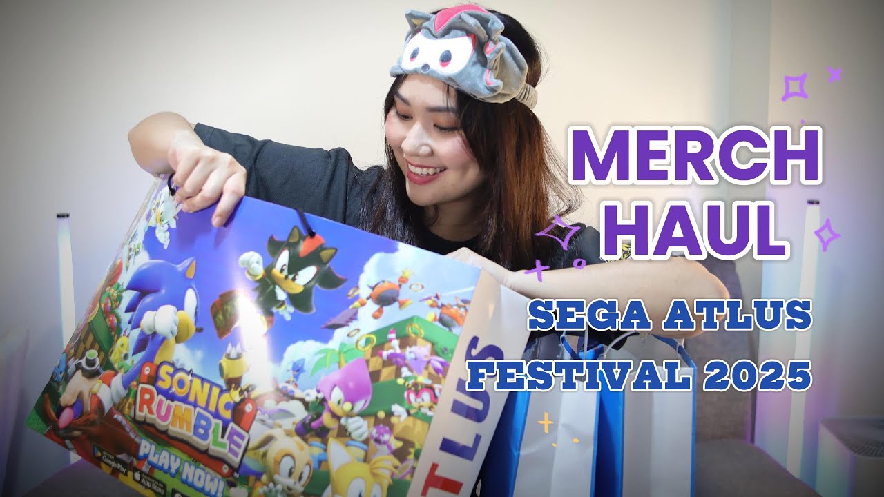 SEGA Merch haul! | Sonic Racing: CrossWorlds, Yakuza Kiwami Dark Ties #segasea #gamingcommunity