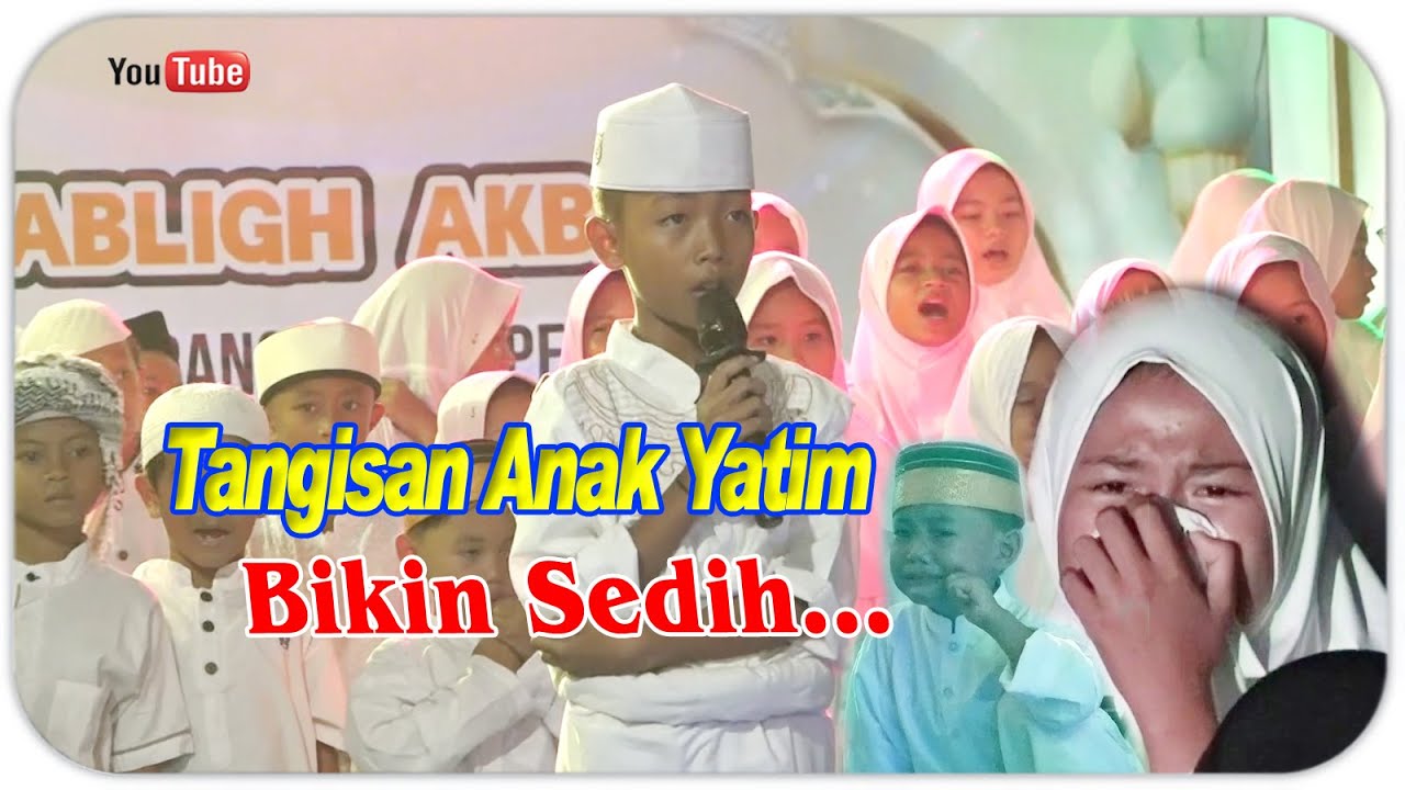 Ratapan Anak Yatim Bikin Sedih