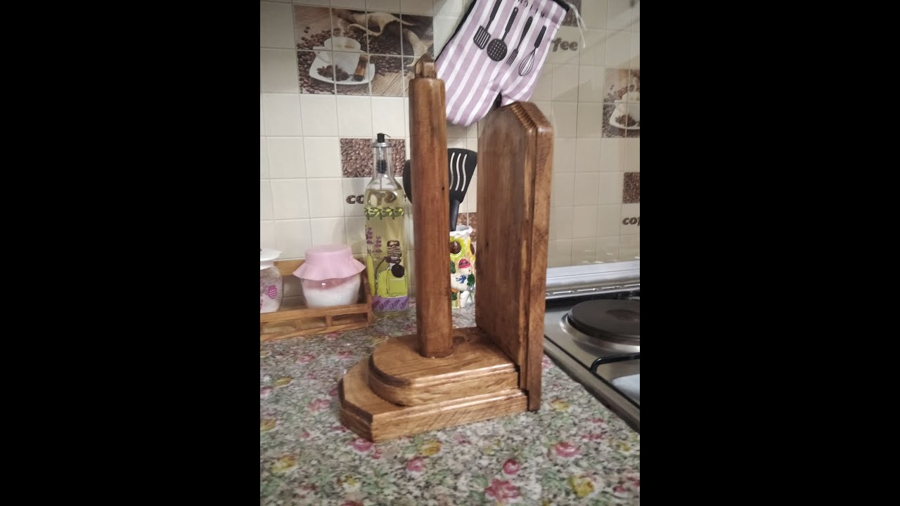 Держатель для бумажных полотенец своими руками.