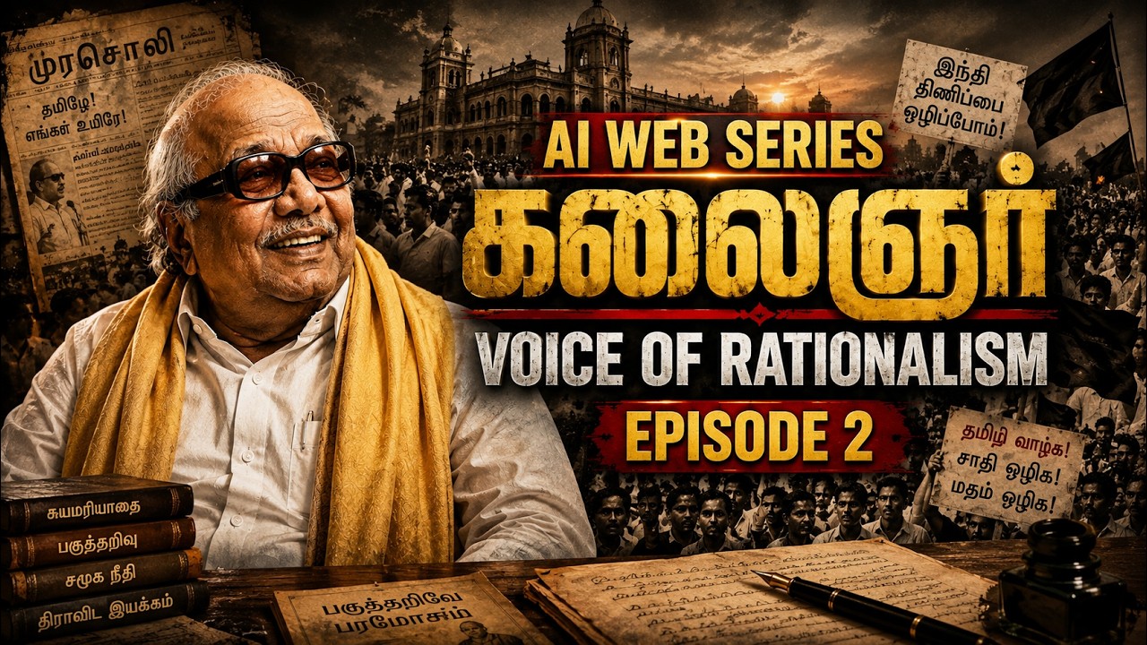 கலைஞர்: Voice of the Voiceless | Episode 2 | AI Series | Tamil