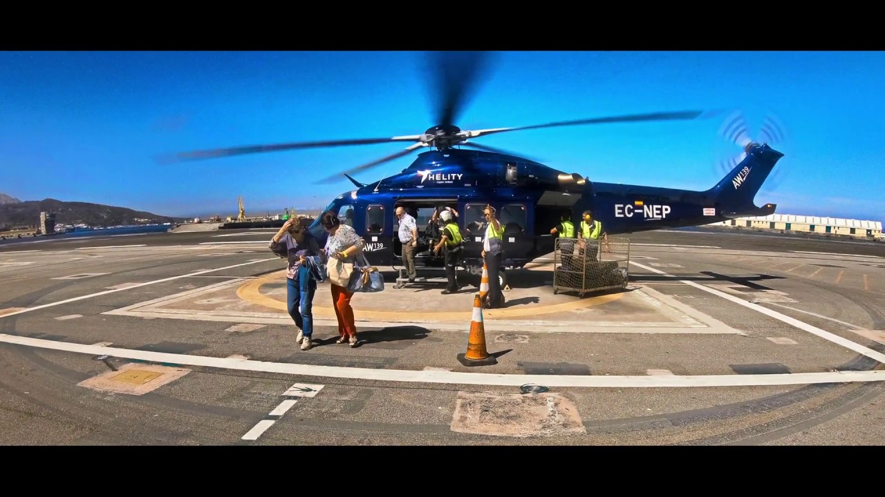 Un Dia en Ceuta-A Day in Ceuta,helicopter flight over Gibraltar