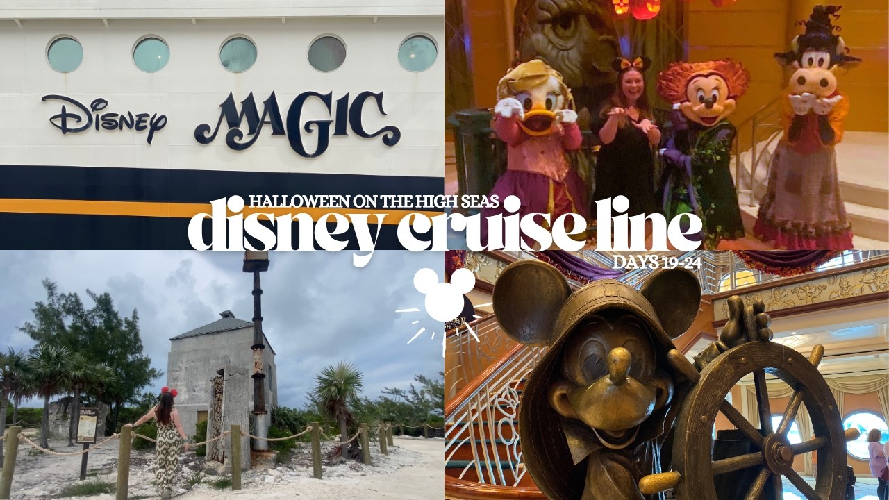 Disney Cruise Line | Disney Magic - Halloween on the High Seas | September 2024 | The Millie Mouse
