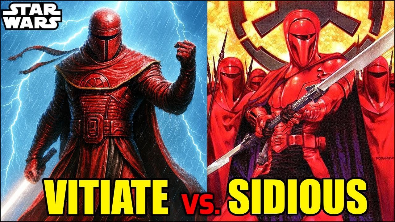 DARTH VITIATE’S Royal Guard vs. PALPATINE’S Royal Guard  