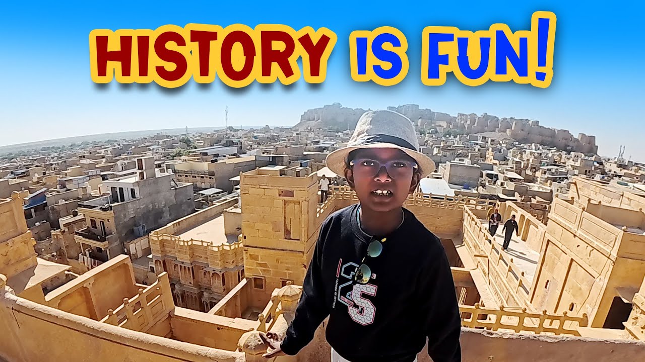 Learn Jaisalmer History in a Fun Way II Jaisalmer History for Kids – Fun Learning Vlog