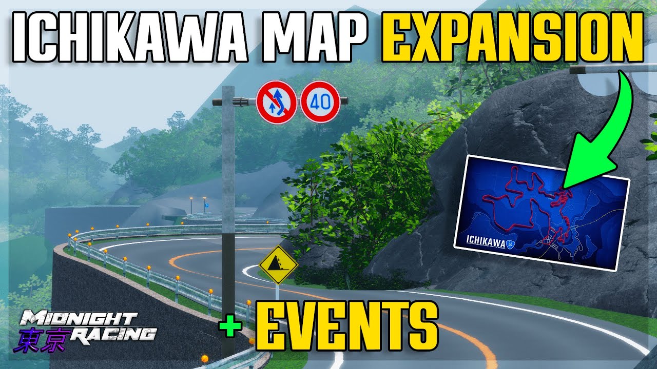 *NEW* Ichikawa Map Expansion UPDATE & 4 New Events | Midnight Racing: Tokyo