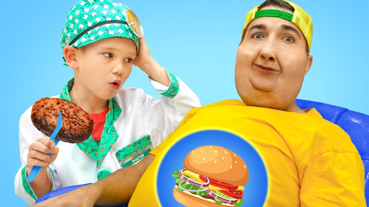 Kids pretend play doctor - Useful stories for children