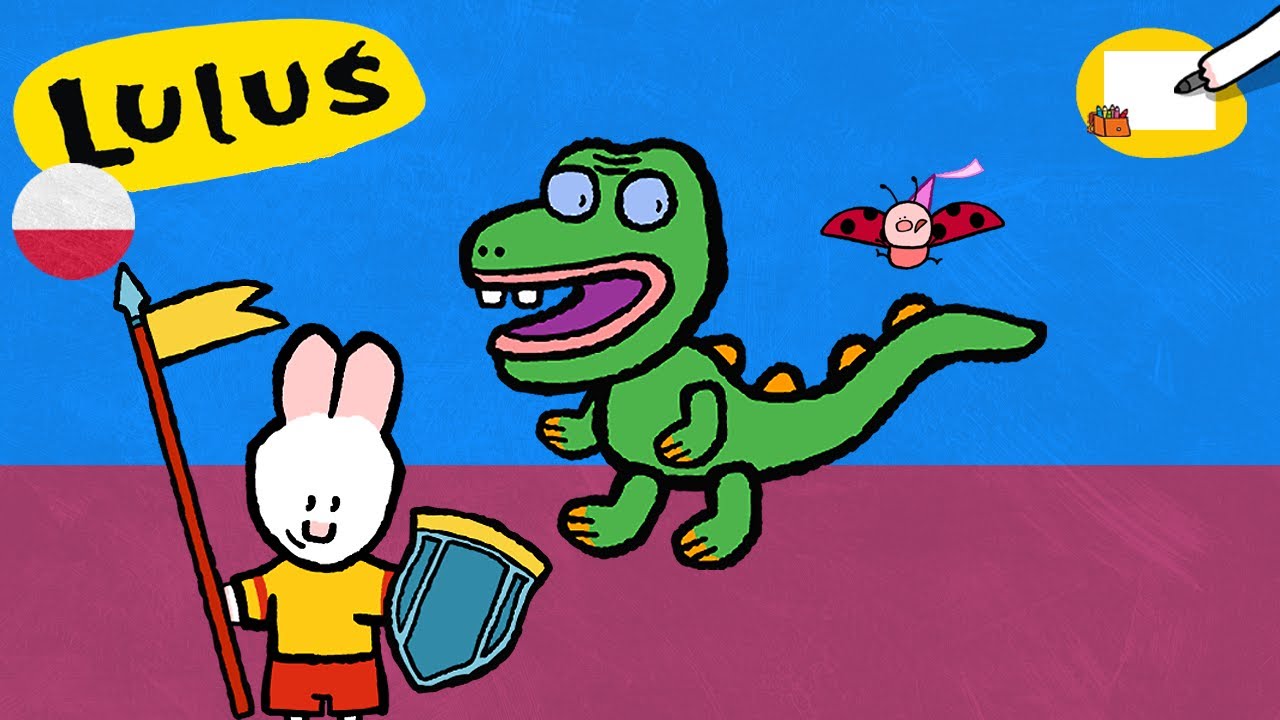 Luluś, narysuj mi 🎨 ✏ Luluś, narysuj mi smoka ✏ Naucz się rysować z Lulusiem ! | ⬇⬇⬇