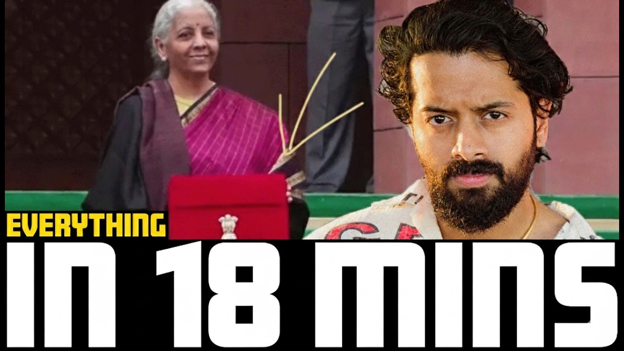 🚨Income Tax, GSTs, And Full UNION BUDGET Matter In 18 Mins | Aye Jude✊