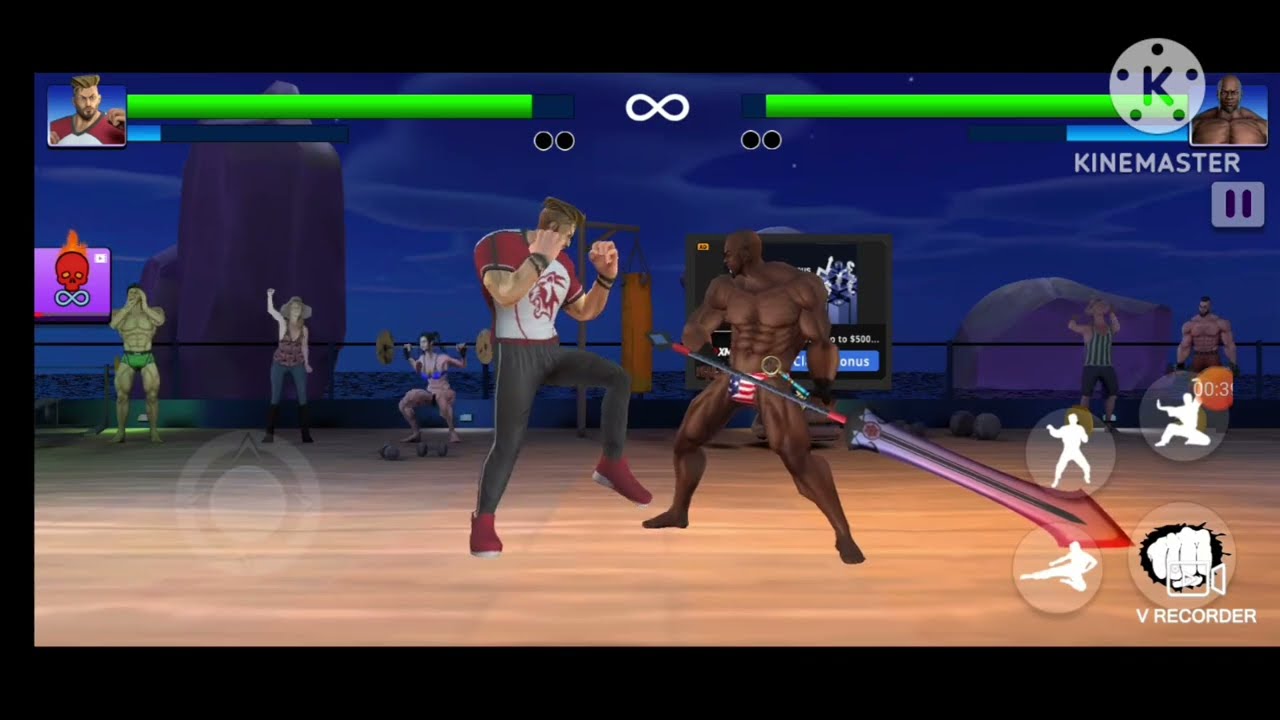 gym fighting 💪 game video/gameing boy arun 