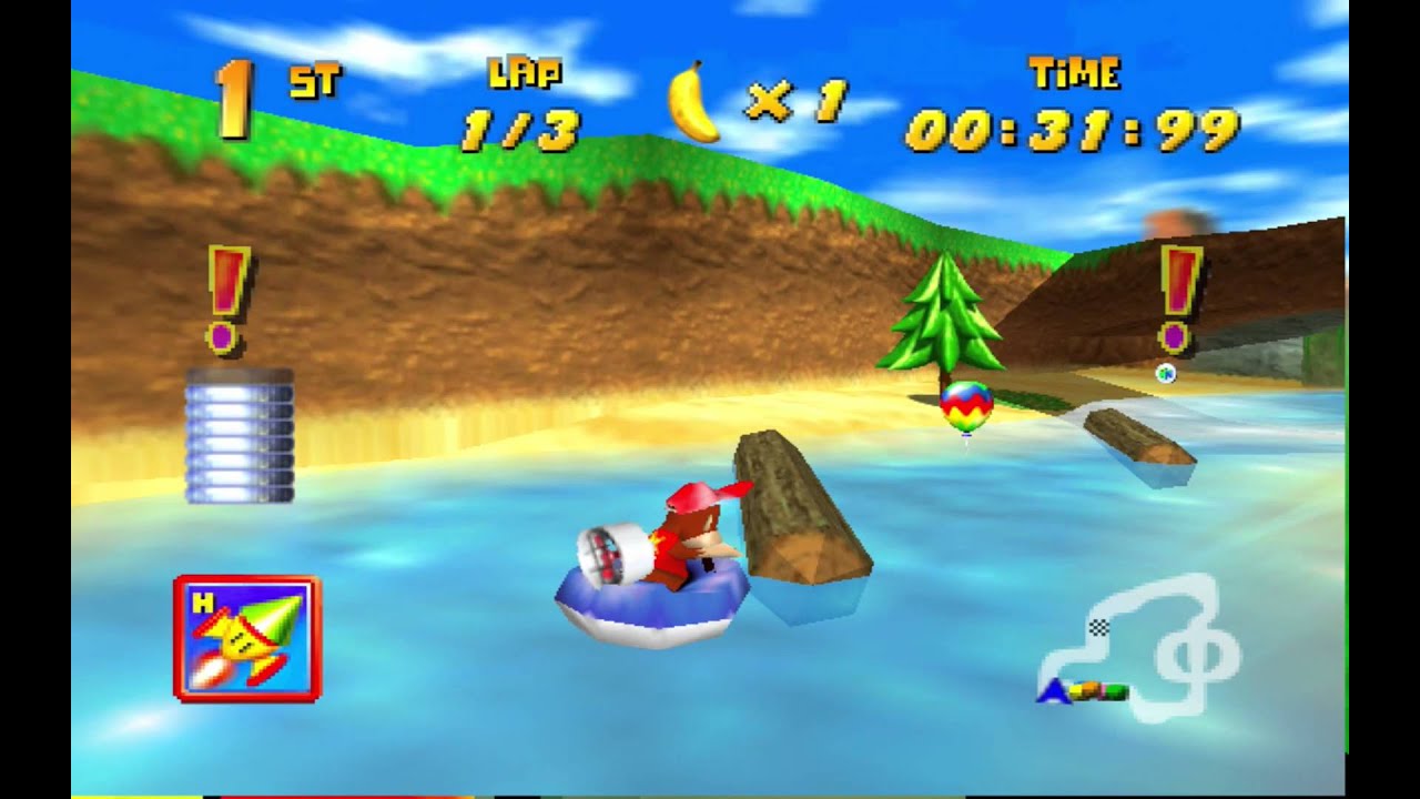 Diddy Kong Racing: Boulder Canyon (Silver Coin Challenge) [1080 HD]