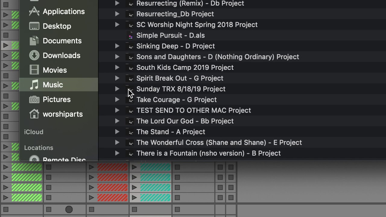 Ableton (Collect All and Save) File Transfer