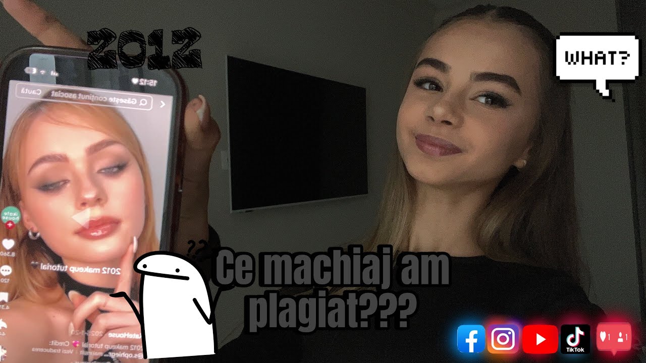 MACHIAJ CU ANUL ÎN CARE M-AM NĂSCUT 🖤🙀😸