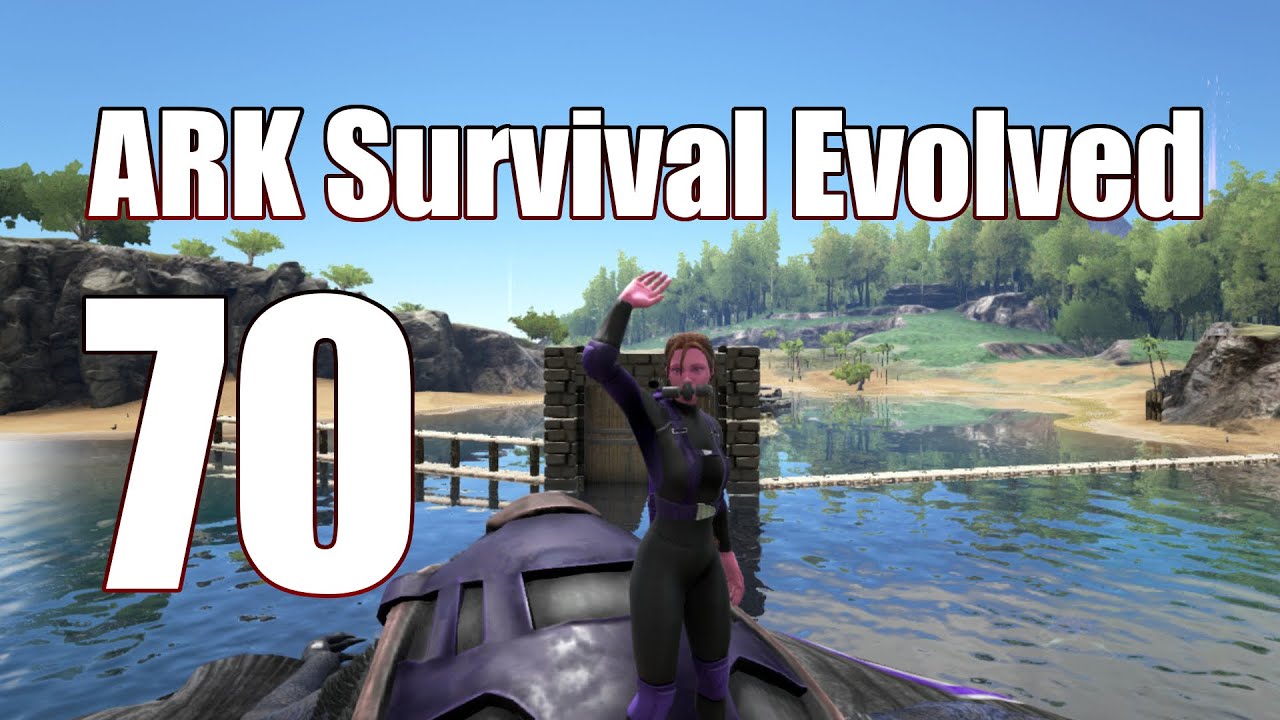 ARK: Survival Evolved - Ep. 70 - Building A Fish Tank!